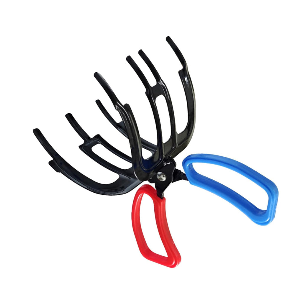 2Pcs 3-Claw Fish Gripper Metal Fishing Pliers Catcher Fish Control Clamp Fishing Accessories
