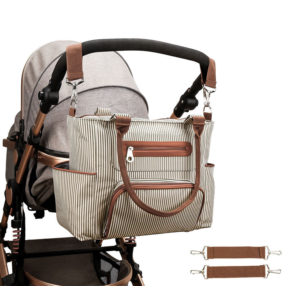 6Pcs Set Mom Bags Multifunctional Diaper Changing Bag Tote Set