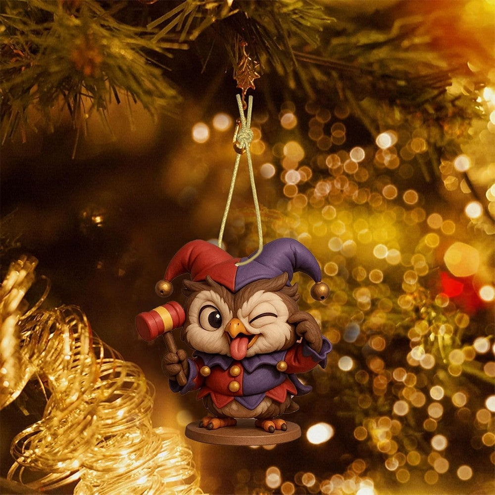 Owl Christmas Advent Calendar with 24 Daily Surprise Xmas Countdown Calendar