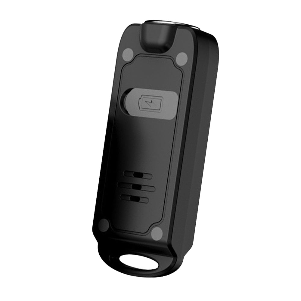 Portable 130dB Personal Alarm with LED Light for Girls Women Children Elderly Black