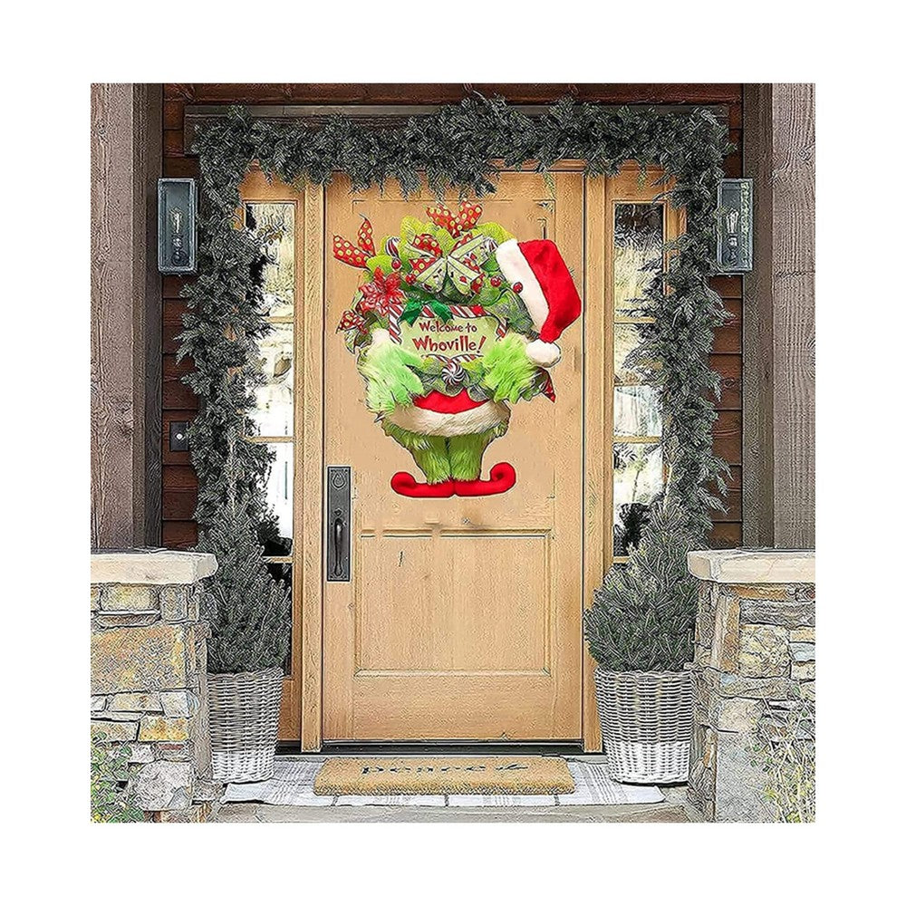 Elves Arm Leg Head Ornaments Christmas Tree Topper Decorations Xmas Party Gift -Style 1