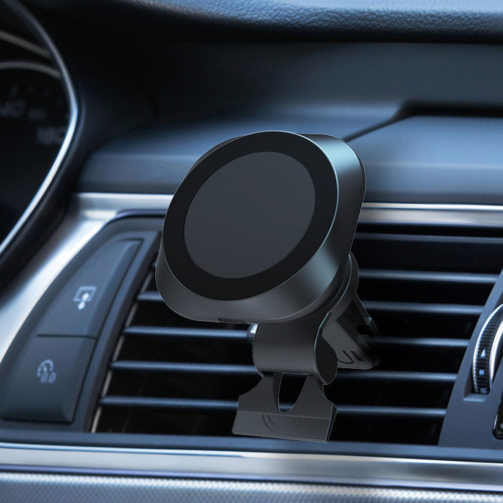 15W Magnetic Charger Car Air Vent Phone Holder for iPhone 15/14/13/12 Series