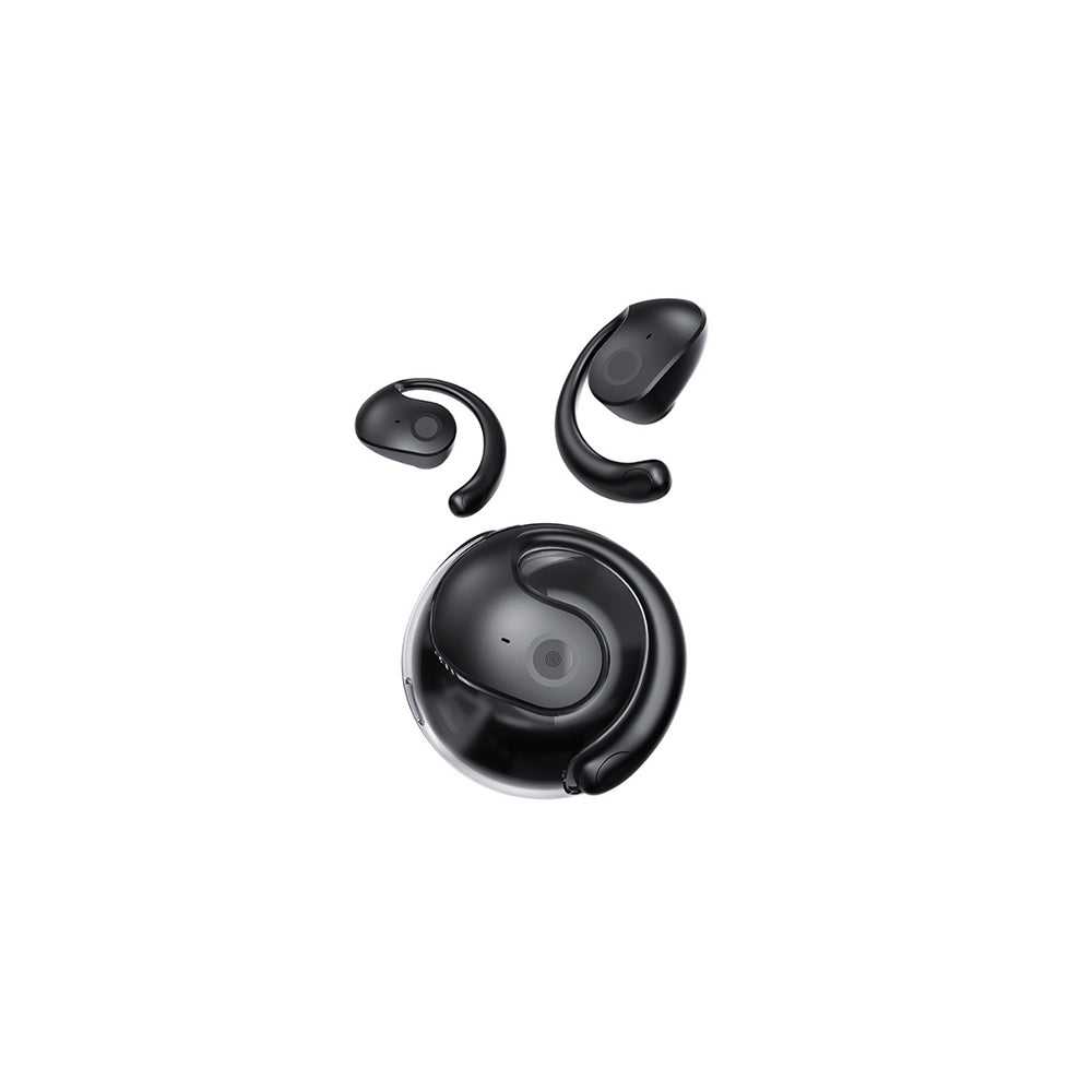 Open Ear Headphones Wireless Bluetooth Earbuds Sport Earphone Black