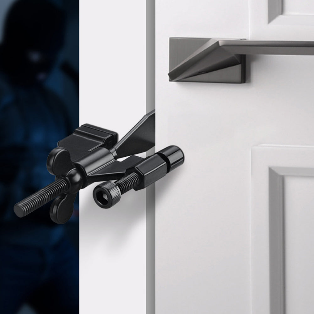 Portable Door Lock Travel Hotel Anti Theft Door Stopper Childproof Door Locker for Home Security