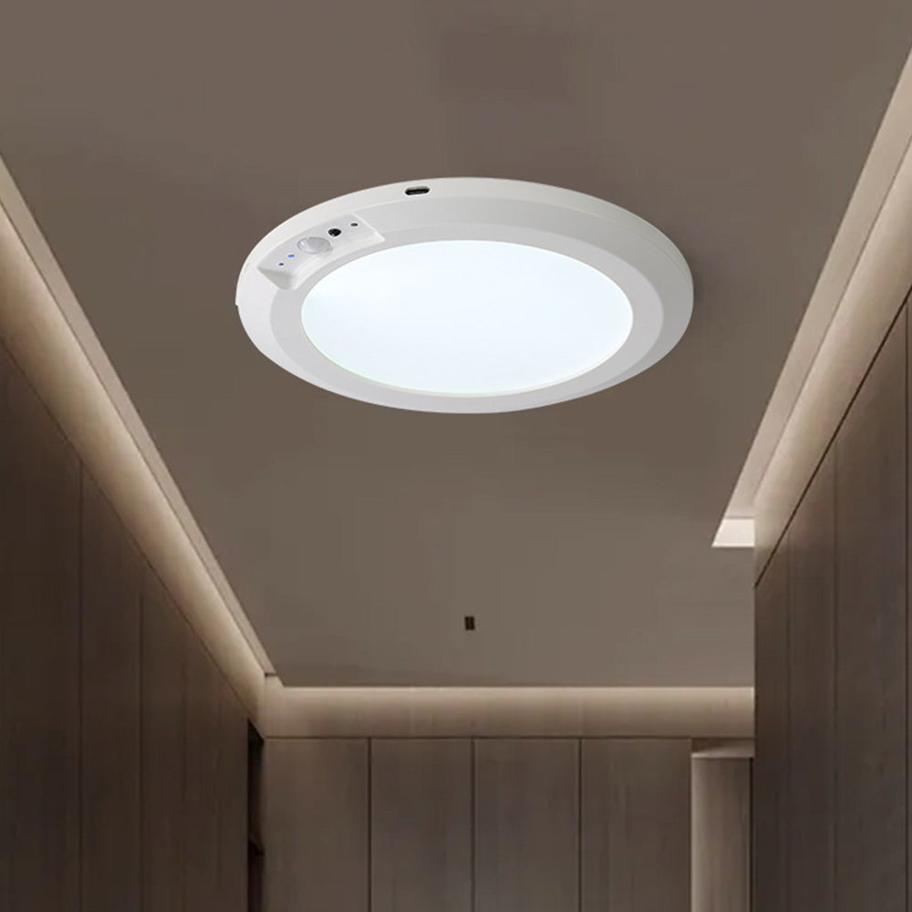 Wireless Motion Sensor Ceiling Light Rechargeable Night Light for Closet Stairs Hallway