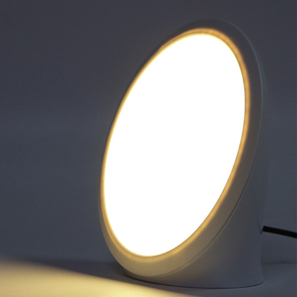 Adjustable SAD LED Phototherapy Light Mood Light Happy Table Lamp with Timer Setting
