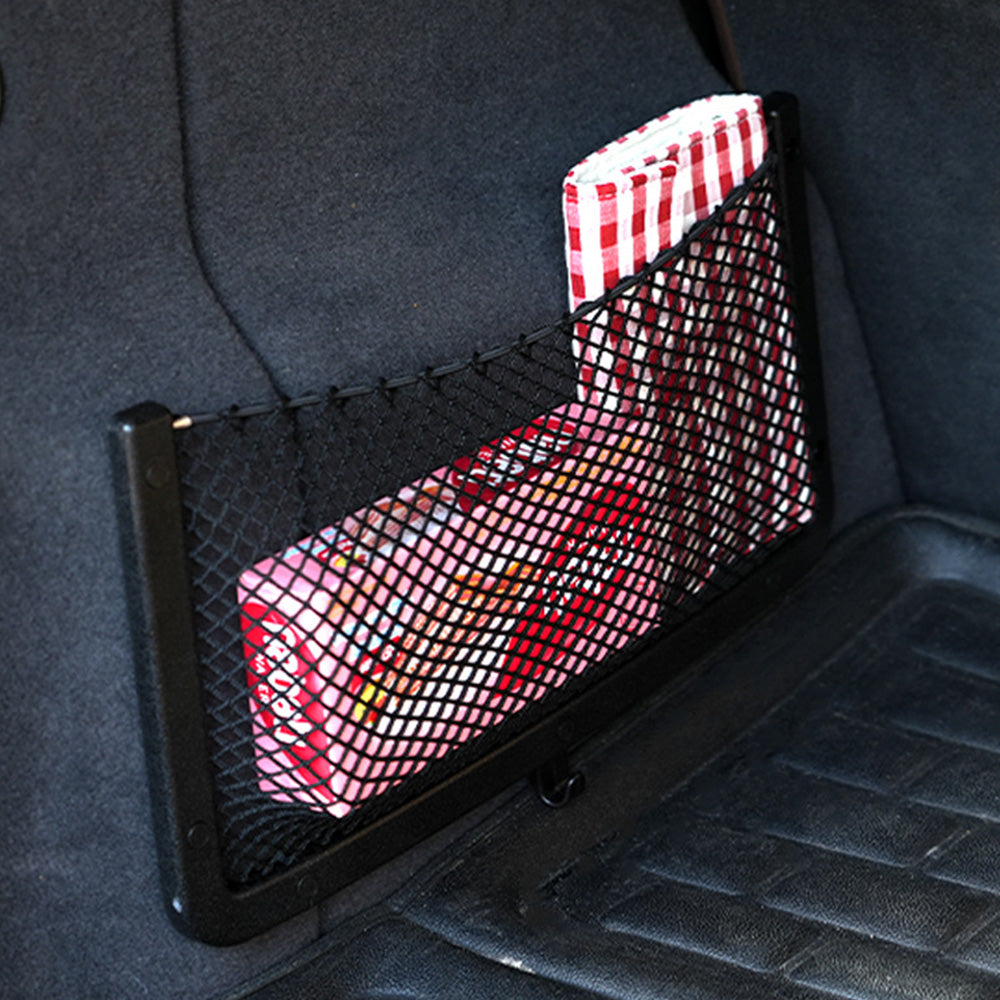 Car Storage Net Pocket Organizer Elastic Vehicle Interior Storage