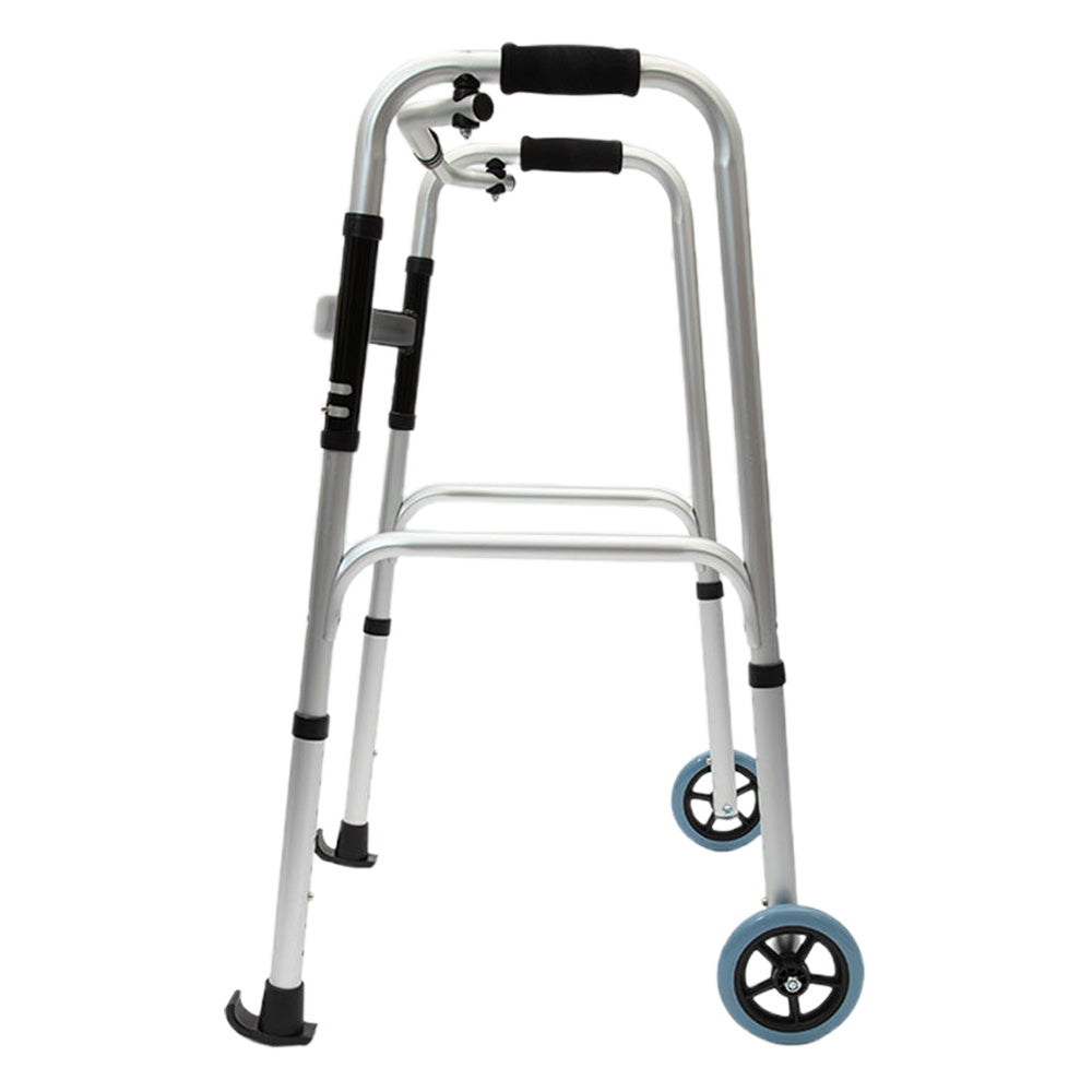 4Pcs Walker Ski Glides for Standard Walkers Anti-Friction TPR Universal Walker Accessories for Indoor Use Black