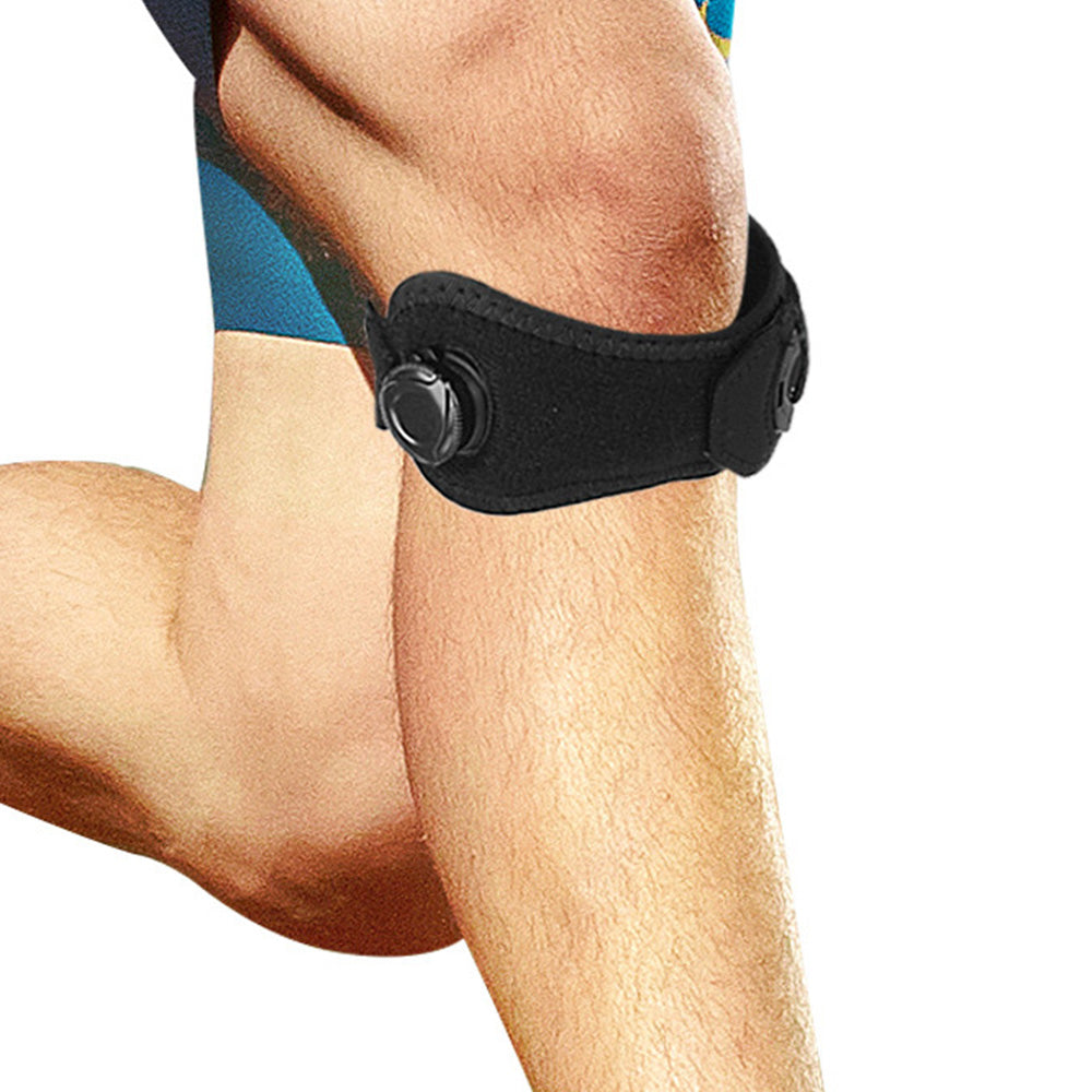 Pair of Knee Strap Patella Support Knee Band Brace for Running Sports Basketball