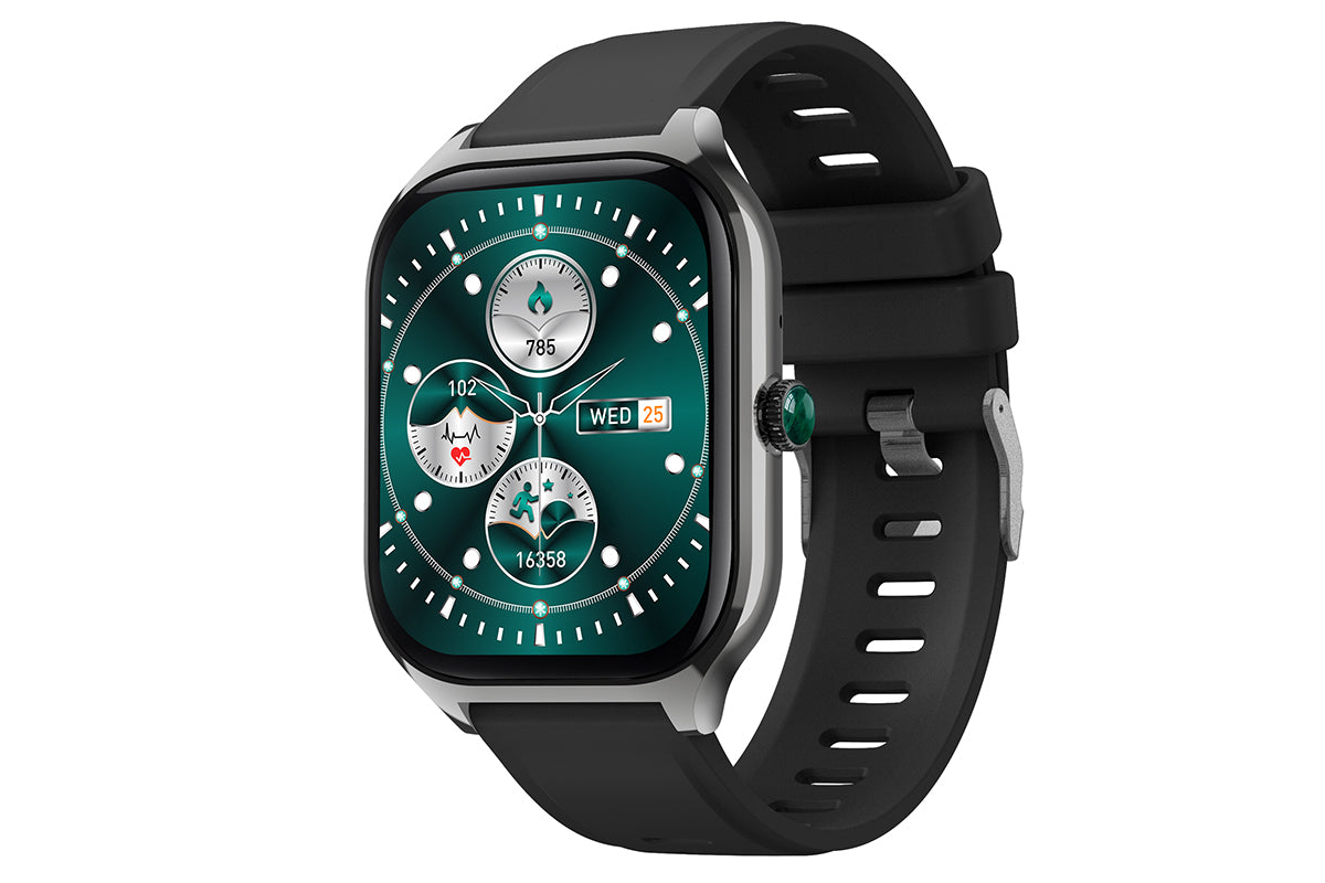 Smart Watch 2.01-Inch Fitness Watch with Heart Rate Sleep Monitor Blood Oxygen 123 Sports Modes Activity Tracker -Black