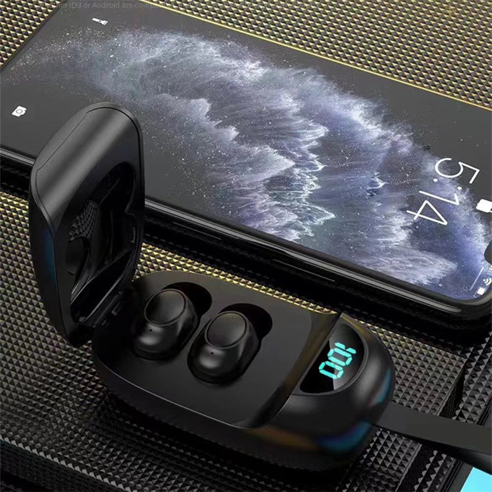 5.0 Bluetooth Wireless Headphones TWS In Earbuds Earphones With Charging Case