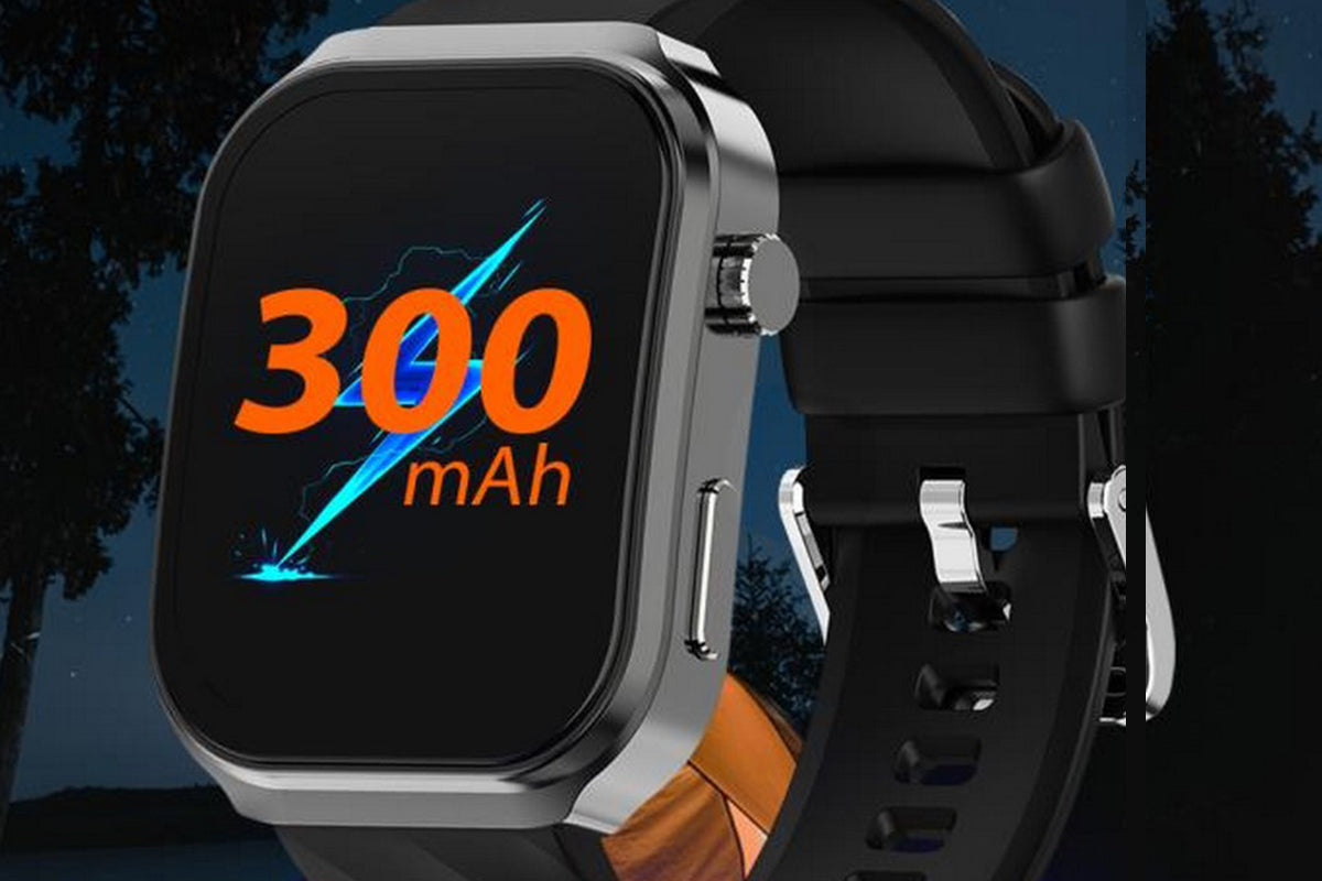 Bluetooth Smart Watch 100+ Sport Modes Fitness Tracker Heart Rate Sleep Monitor -Black