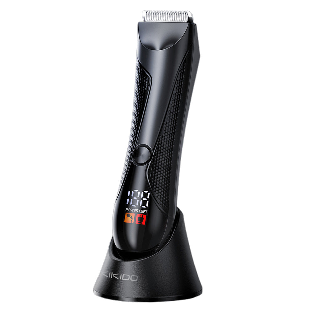 Electric Hair Trimmer for Men LED Display Body Hair Shaver