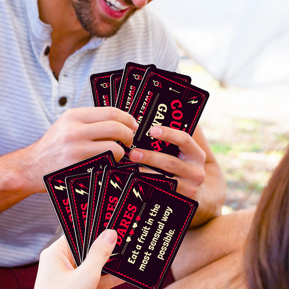 50 Sheets Set Romantic Couple Adventurous Date Night Ideas Card Game