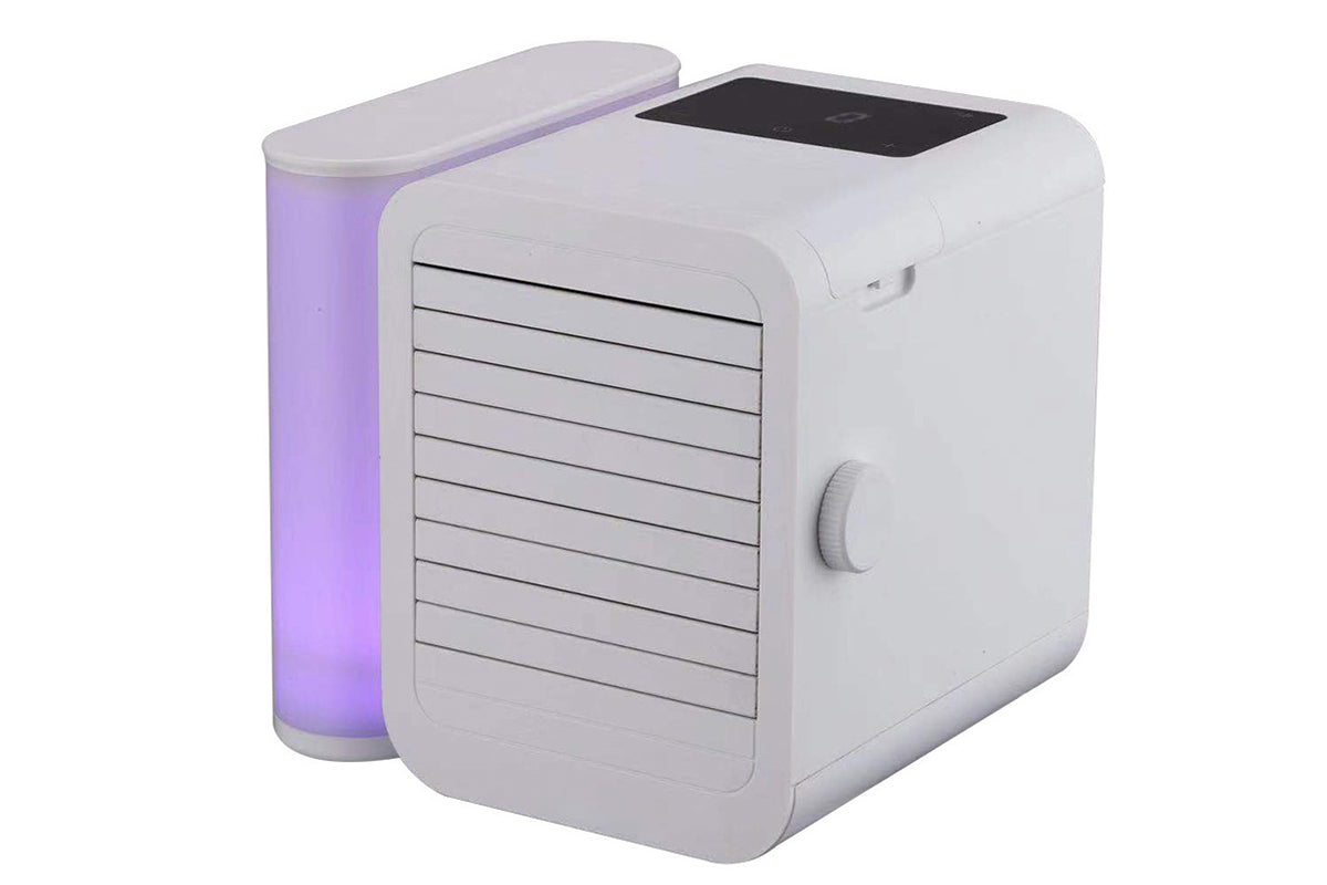 Portable Air Conditioner Cooling Fan Evaporative Colourful Air Cooler with 1000ml Water Tank