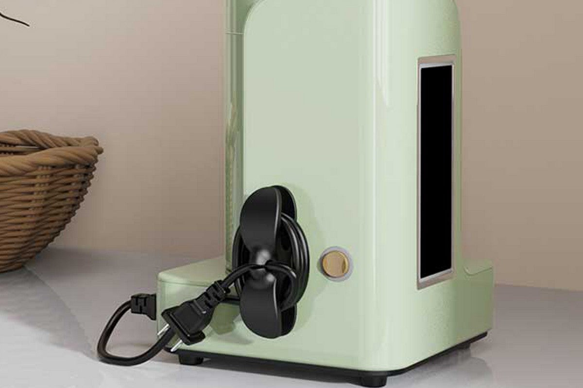 Self Adhesive Small Appliances Cord Wraps Kitchen Cord Organizer Electrical Appliance Holder-Black