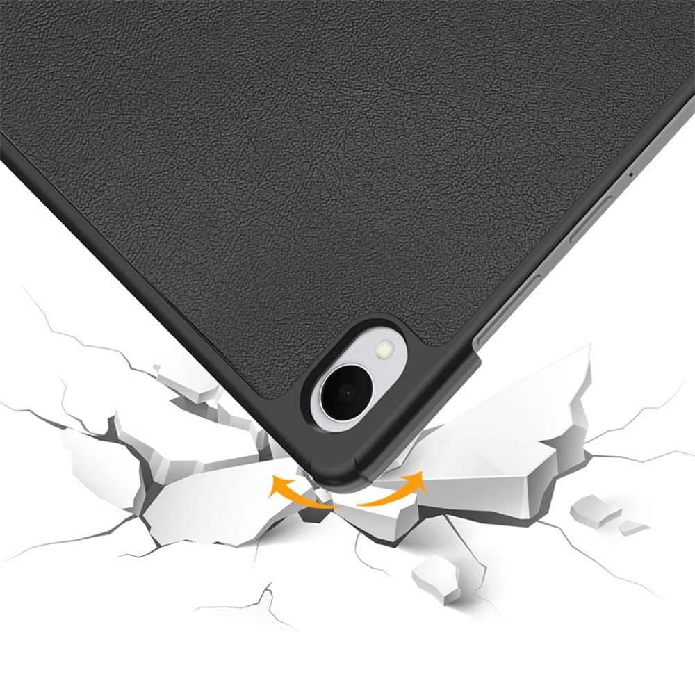 Tablet Case with Auto Wake Sleep for Samsung TAB S10 lite S11 S10 FE S9 S9 FE-Black