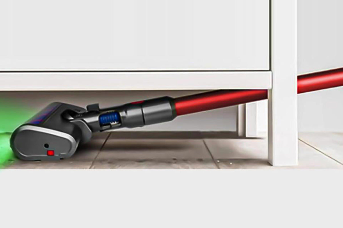 Vacuum Soft Roller Brush Head for Dyson V7 V15 Hardwood Floor Cleaner with LED Light