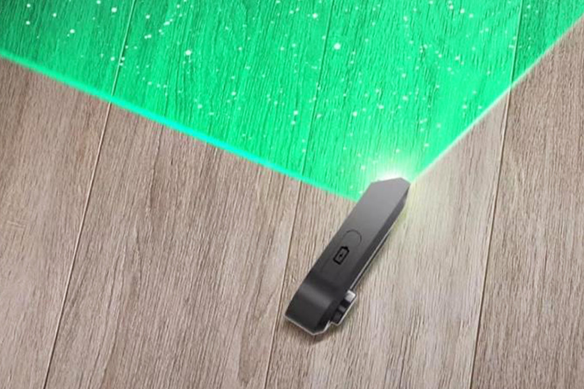 Rechargeable Vacuum Cleaner Dust Display Light Green Light Universal High Visibility