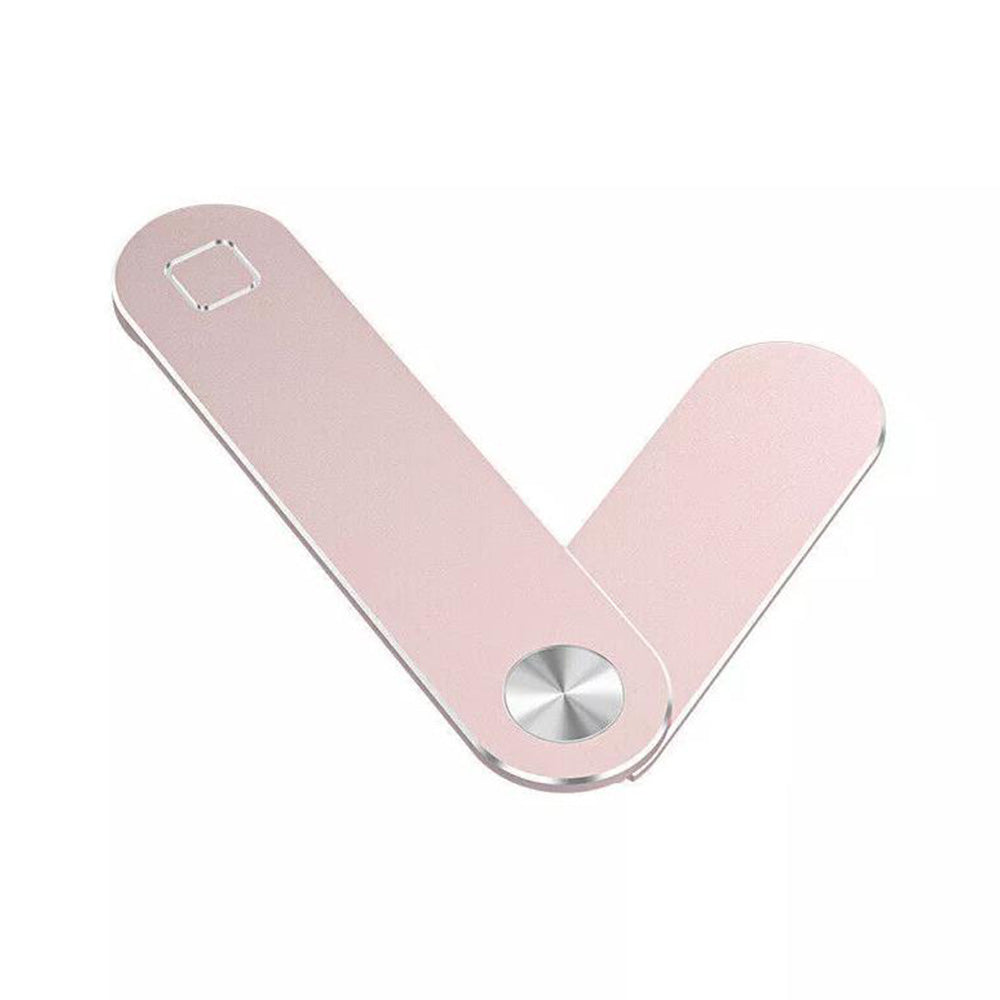 Portable PC Laptop Phone Holder Foldable Screens Expansion Mobile Side Mount Rose Pink