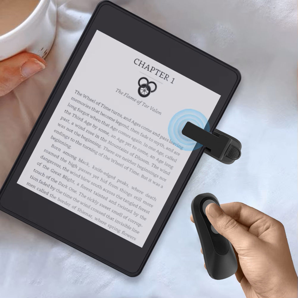 Bluetooth Remote Page Turner for Kindle Paperwhite TikTok Scrolling Remote Hands-Free Reading Accessories