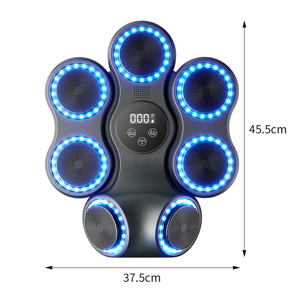 Wall Mounted Music Boxing Machine Punching Trainer