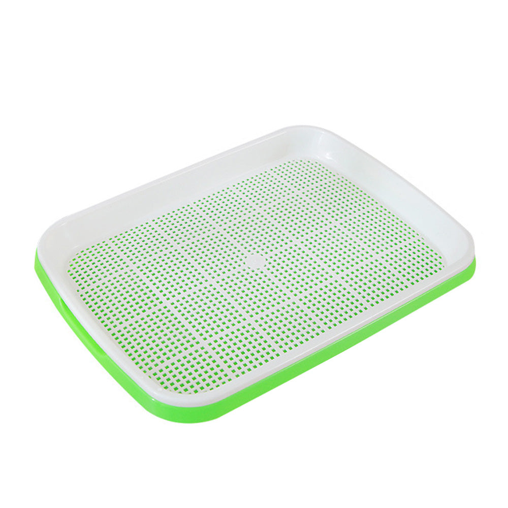 5Pcs Set Seed Sprouting Trays with Drain Holes Microgreens Growing Container Seed Germination Propagation Trays