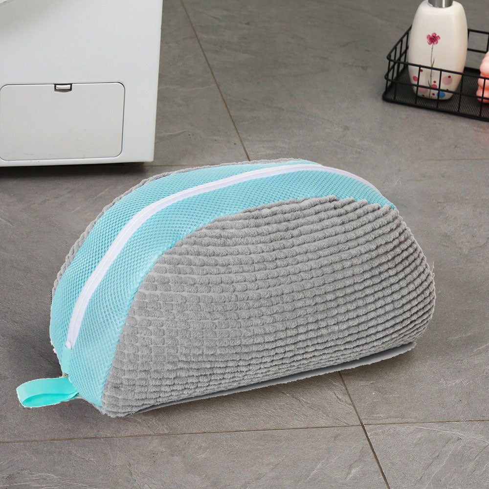 Reusable Shoe Washing Bag Laundry Shoe Bag for Washing Machine Blue