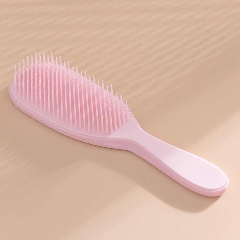 2Pcs Set Detangler Hair Brush Effortlessly Eliminate Knots and Reduce Breakage for Wet and Dry Hair