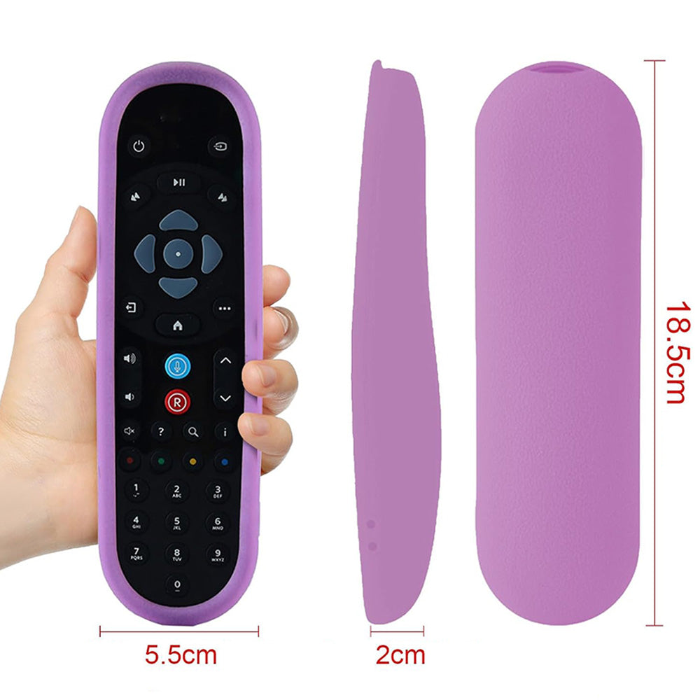 Remote Control Shockproof Cover for Sky Q Protective Silicone Case-Purple