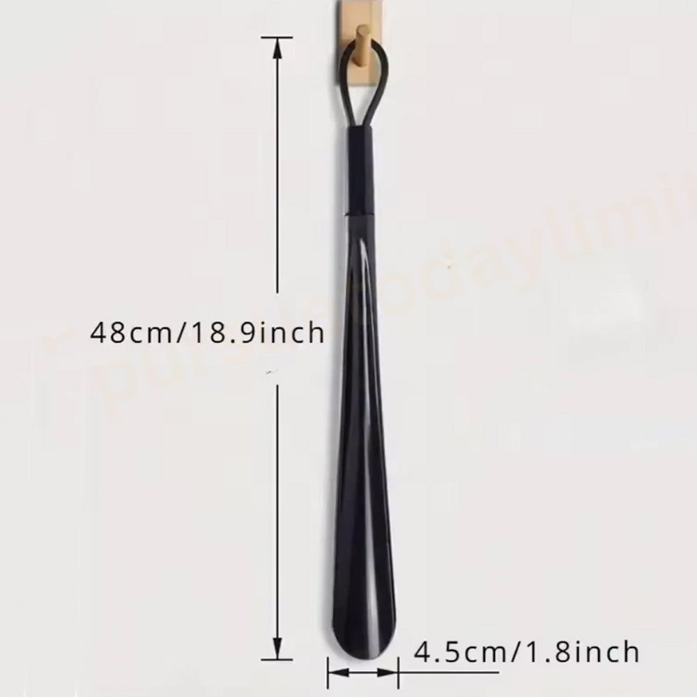 3 Pack Long Handle Shoe Horn with Hanging Hole for Elderly Pregnant Women Travel