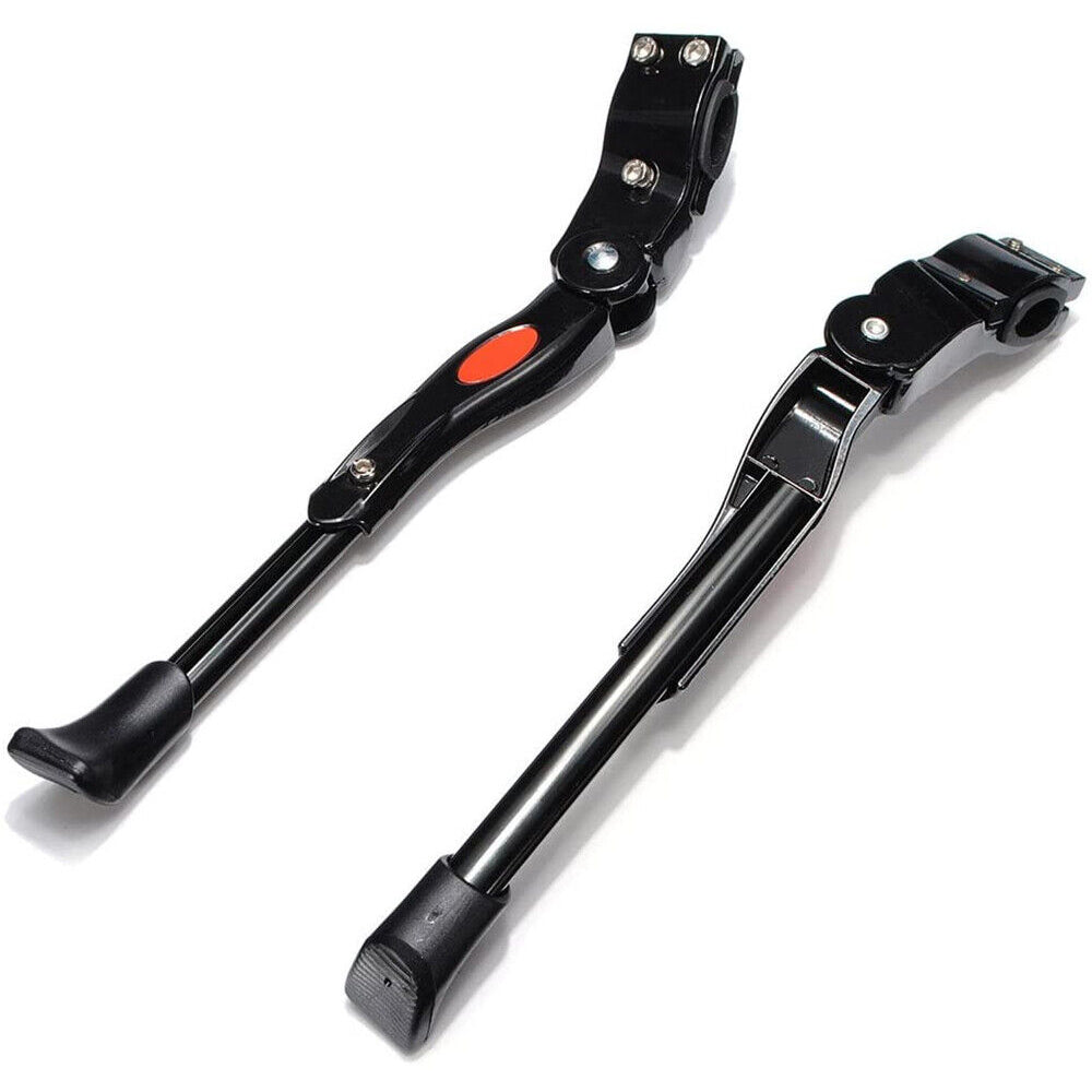 Bike Kickstand Bicycle Side Kick Stand for Mountain Bike Black