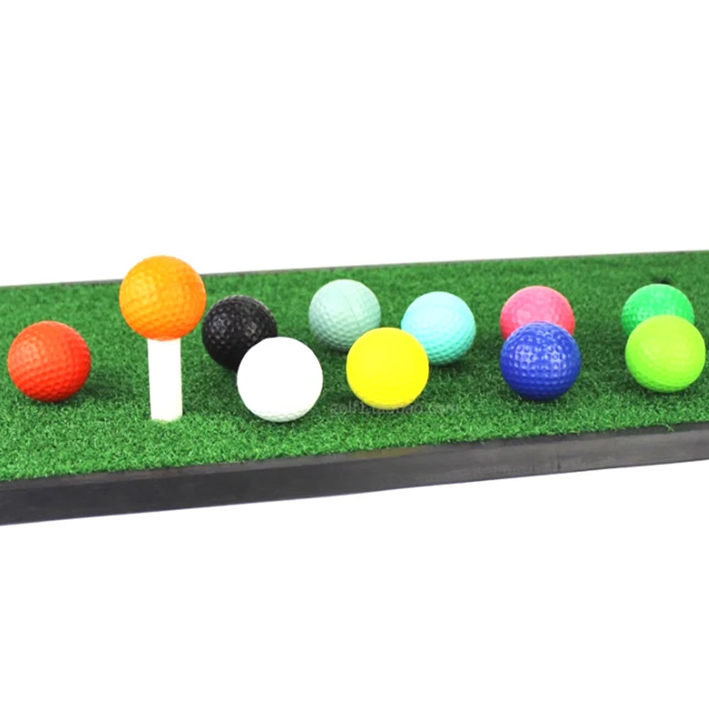 24Pcs Golf Practice Foam Balls 4.2cm PU Sponge Ball for Indoor Outdoor Training