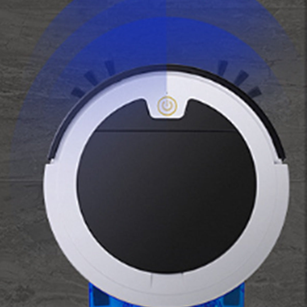 4-Mode Vacuum Robot Cleaner with Remote Control White