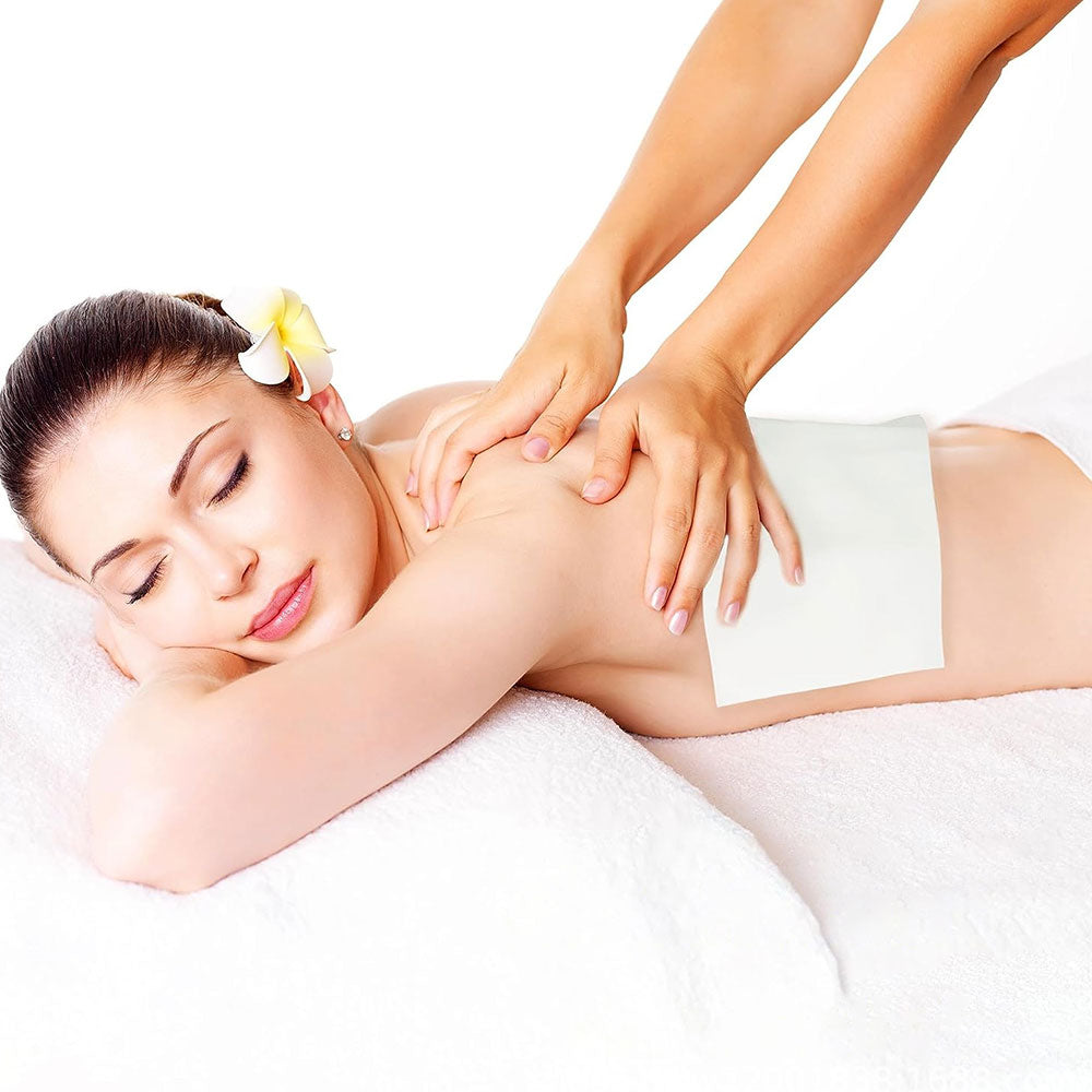 2 Pcs Castor Oil Wrap Pads Reusable Castor Oil Compress Cloths for Abdomen Back Joint