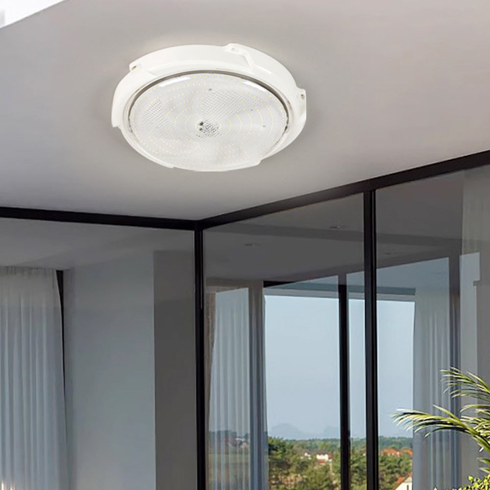 Solar LED Ceiling Light for Garden Garage Wall-Mounted Porch Lamp - 60W