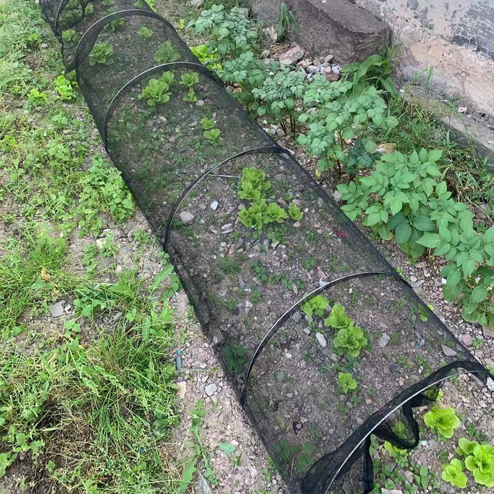 Grow Tunnel Net Plant Cover Protection Against Birds