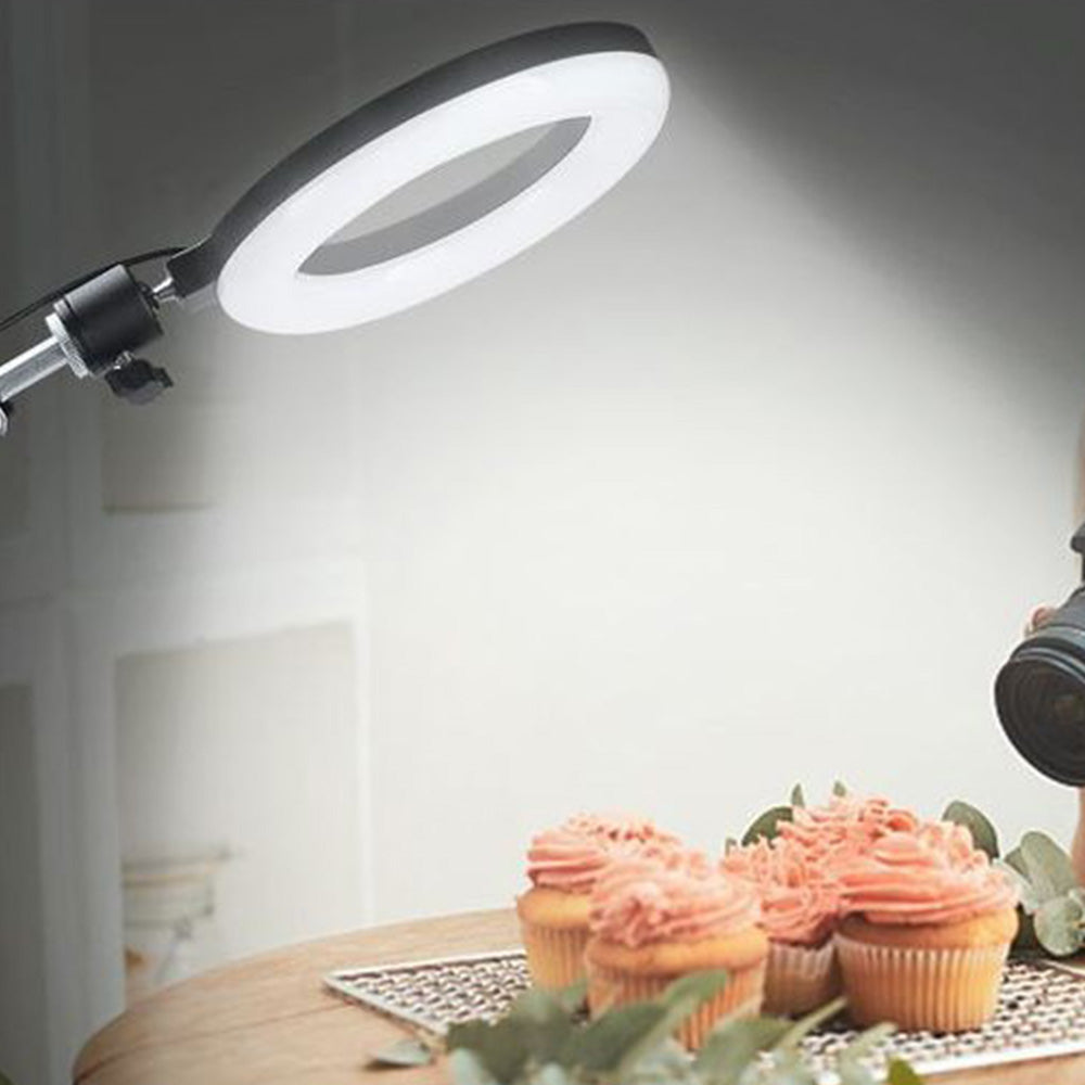 Ring Light Overhead Camera Phone Mount for Video Recording Zoom Meeting