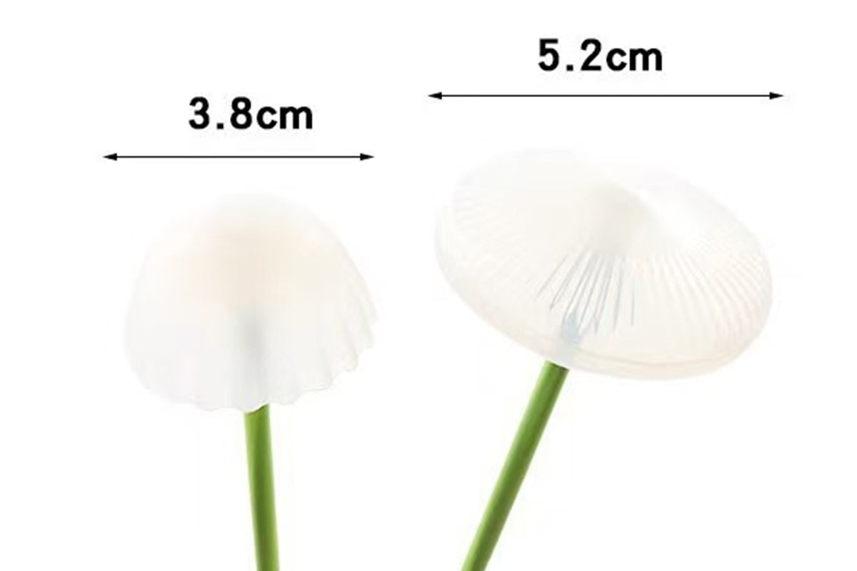 2Pcs Outdoor Solar Mushroom Lights Solar Pathway Lights Solar Mushrooms Lamps -Multicolor Lights