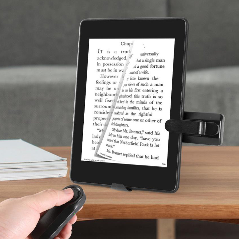 Remote Control Clicker Page Turner for Kindle Electronic Reader Tablet Reading Page Turner for Kindle Kobo Smartphone