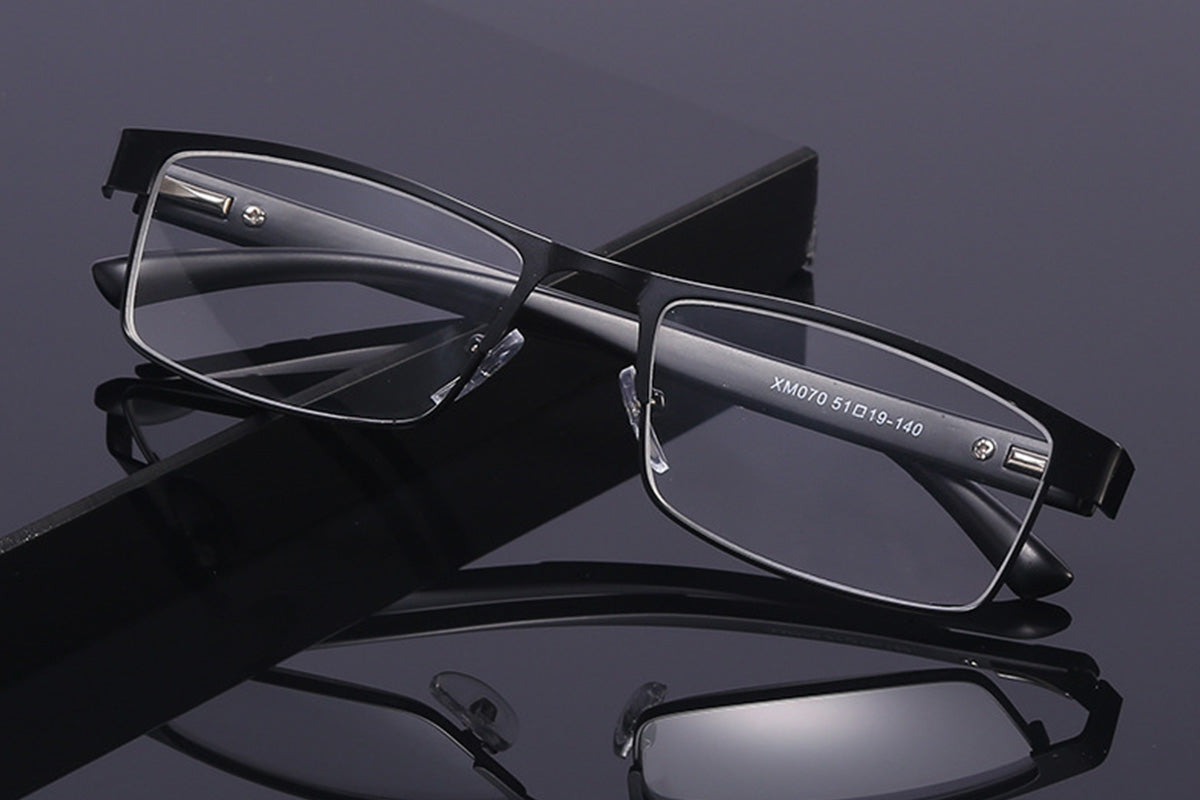 Blue Light Blocking Reading Glasses for Seniors Comfortable Eye Protection-400