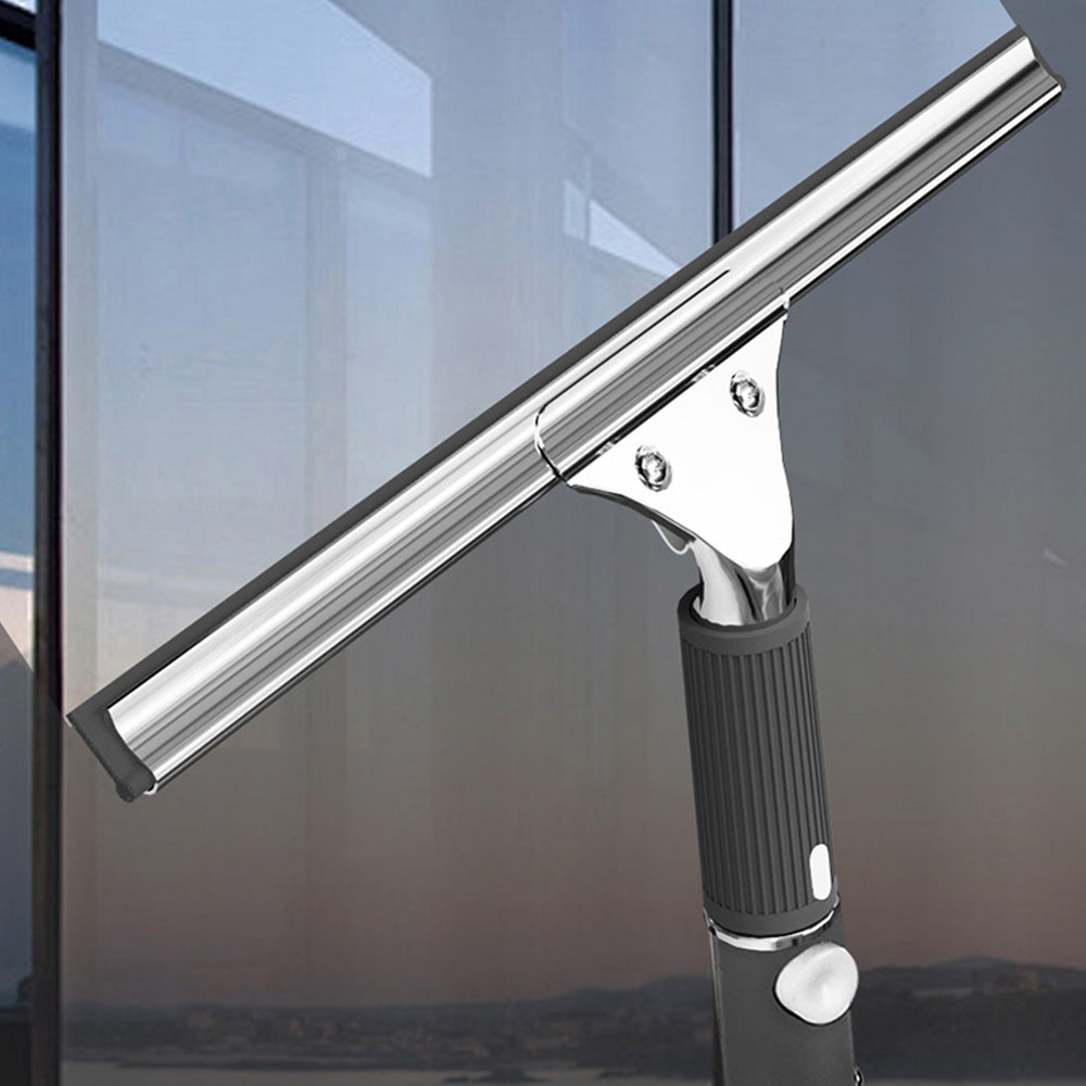 45 cm Window Squeegee with 1.2 m Telescopic Pole Glass Cleaning Tool