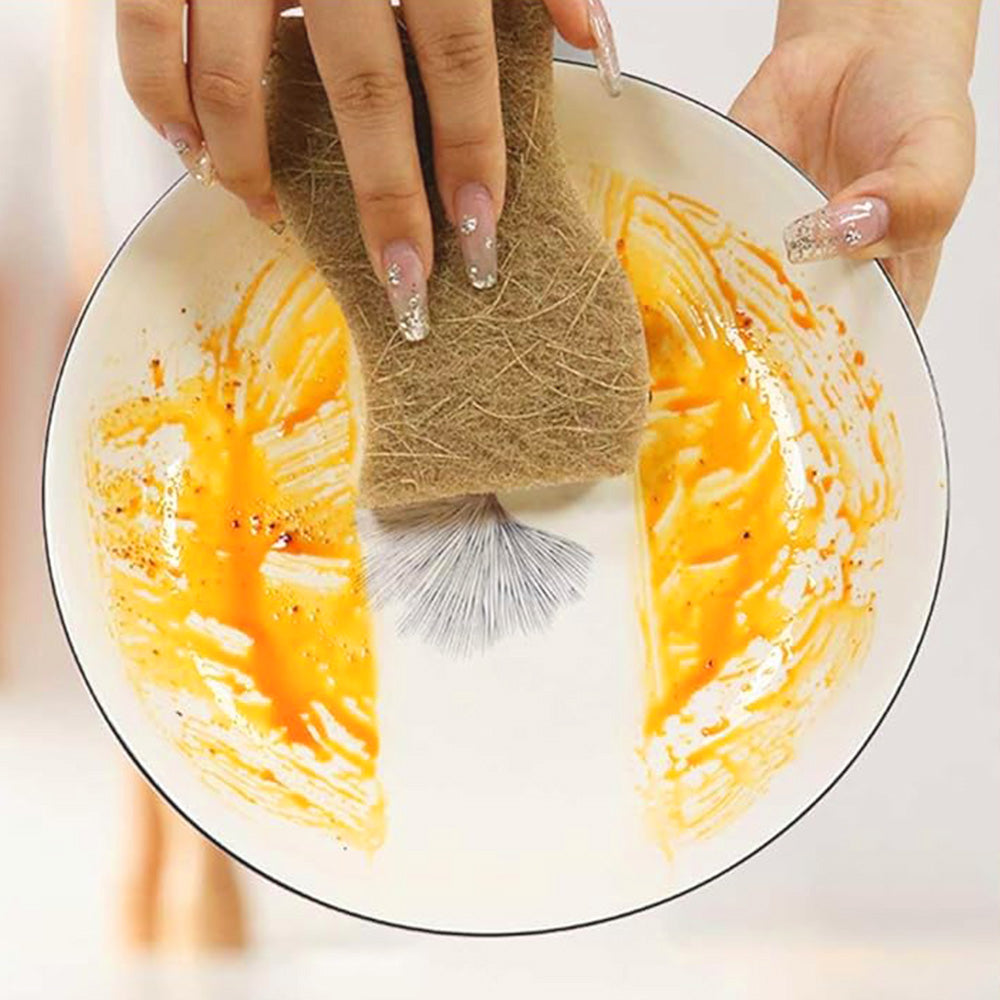 Compostable Coconut Cellulose Kitchen Dish Sponge Scrubber