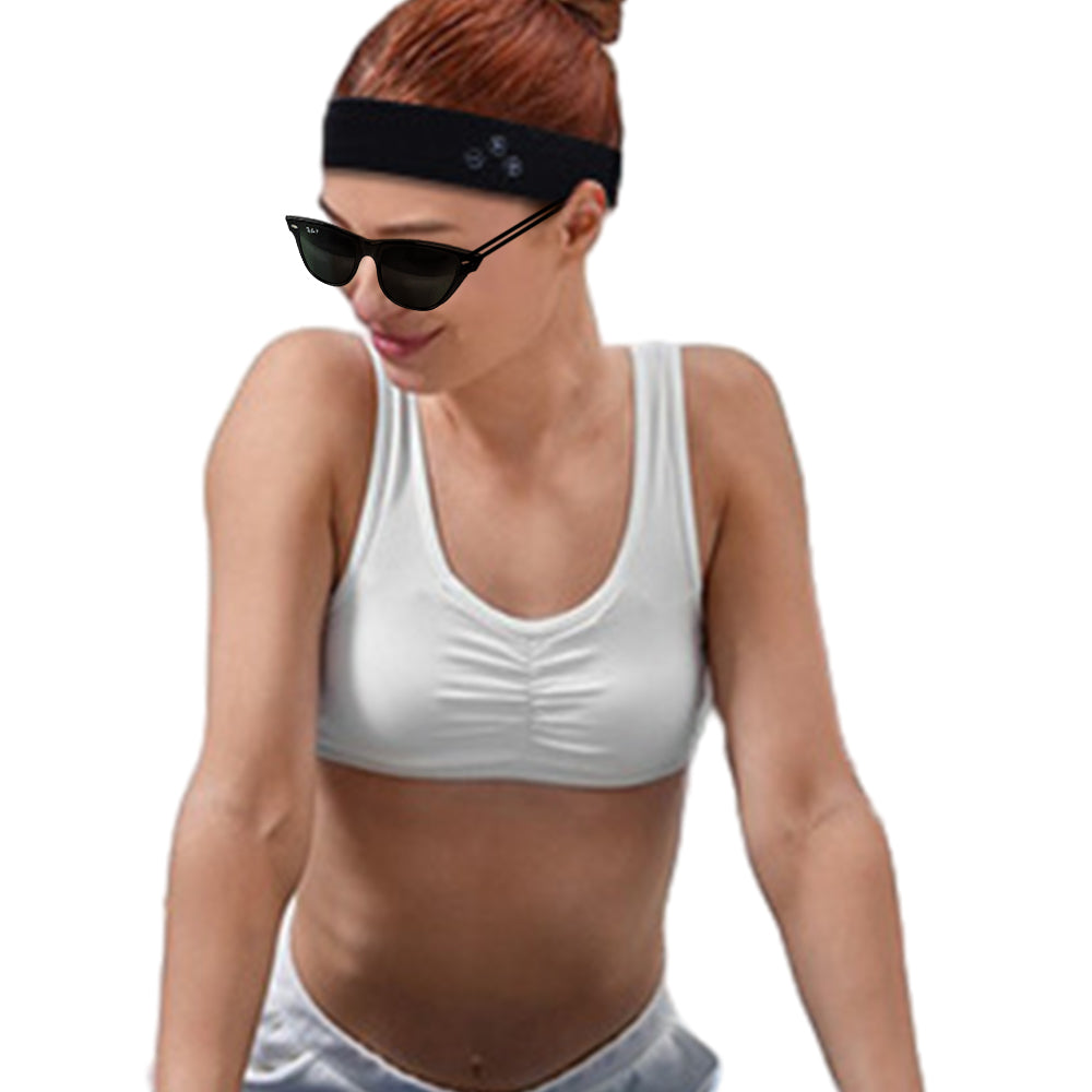 Bluetooth Sleeping Stereo Headband Wireless Headphone for Yoga Running Sports