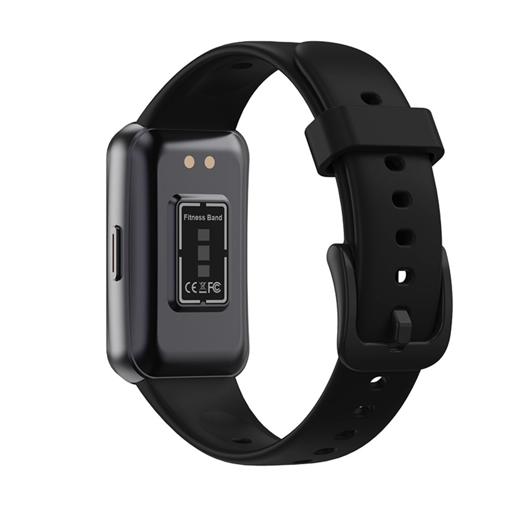 Smart Sports Bracelet Water-Resistant Smart Watch Heart Rate Fitness Tracker Oxygen Monitor Black