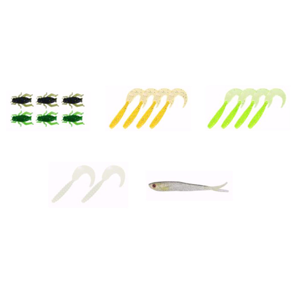101 Pcs Set Fishing Tackle Set Lures Fishing Kit for Fishing Lovers Beginners