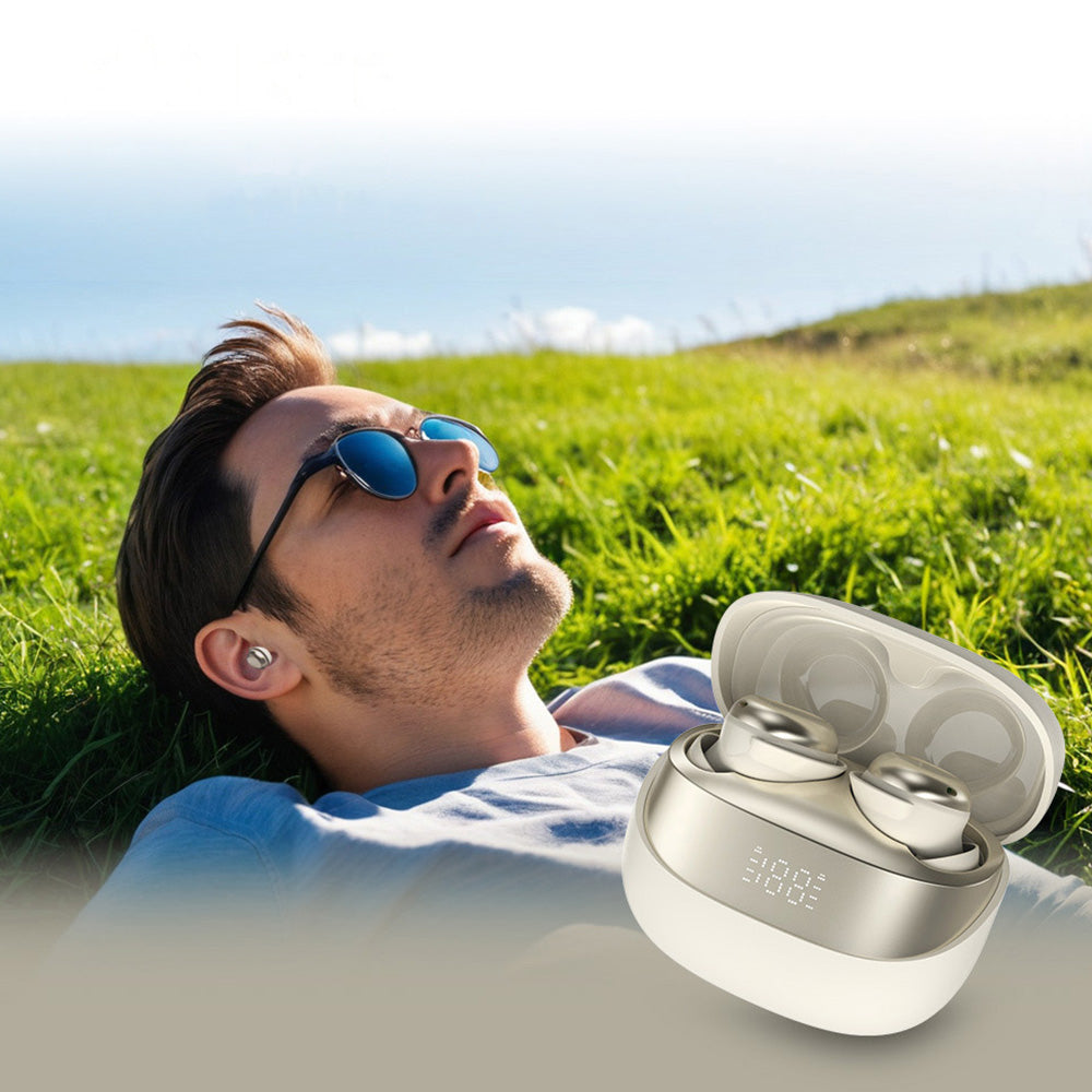Wireless Bluetooth Sleep Earbuds In-Ear Headphones with Charging Case for Side Sleepers