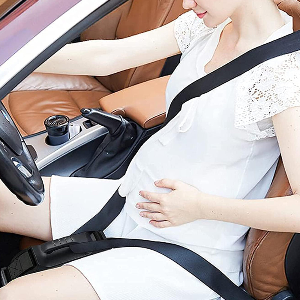 Pregnancy Car Seat Bump Strap Protect Belly Seat Adjuster for Mother Style 2