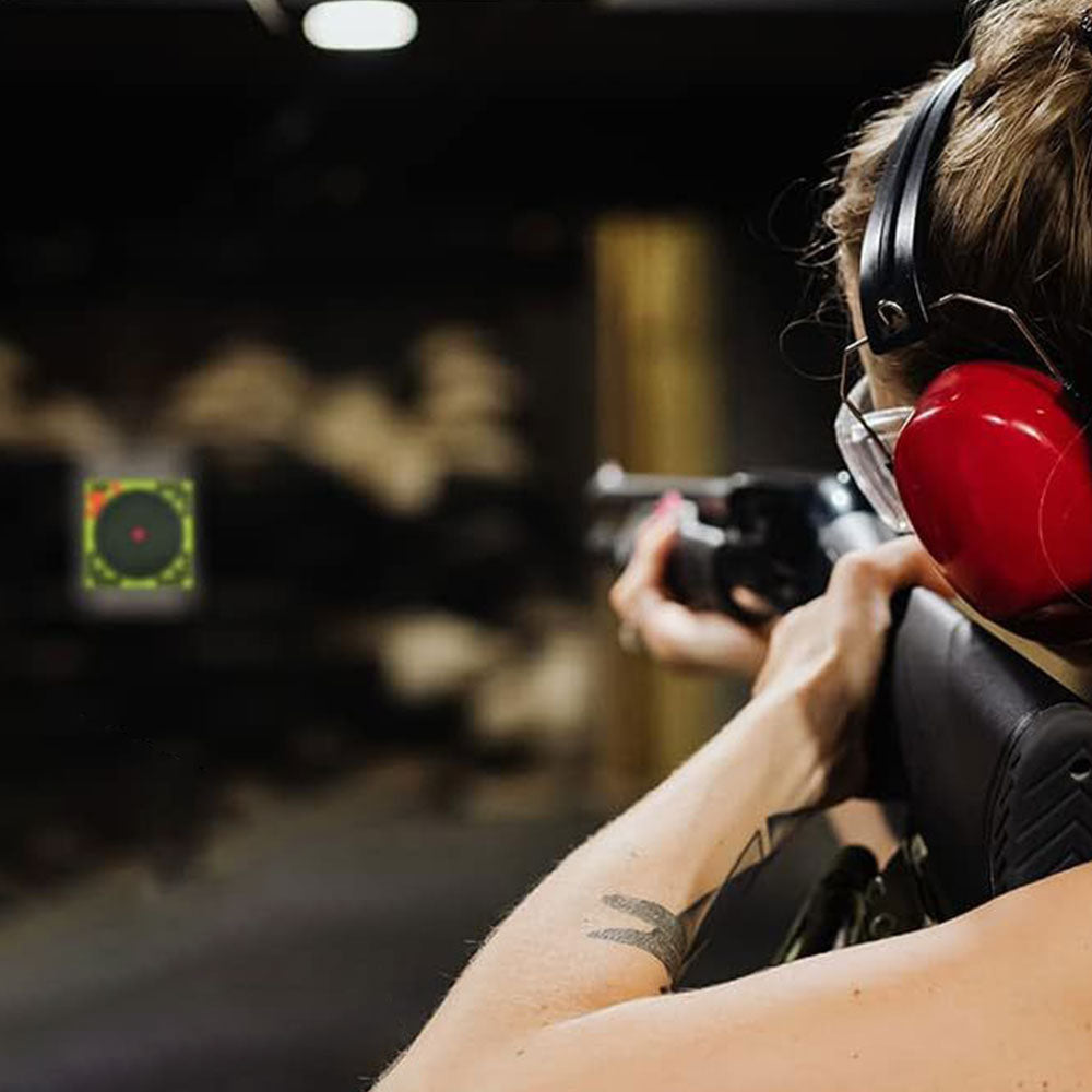 50Pcs Set Adhesive Shooting Target Papers Reactive Splatter Targets