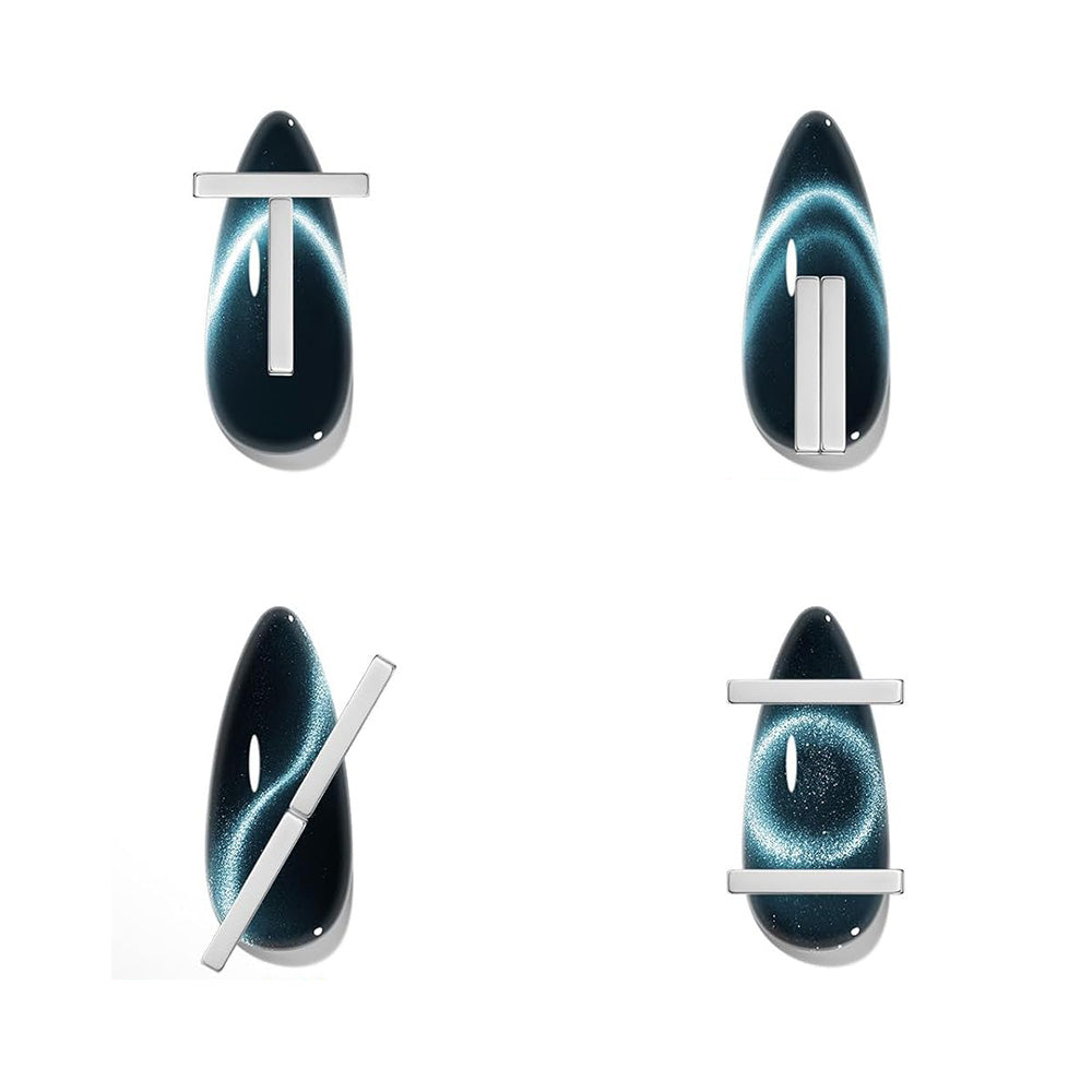 Cat Eye Nail Art Magnet Set with Magnetic Pen